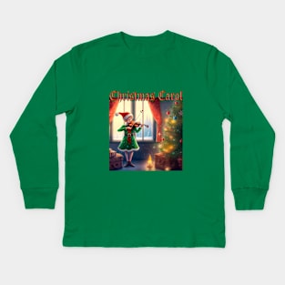 Christmas Carol - Merry Christmas Kids Long Sleeve T-Shirt